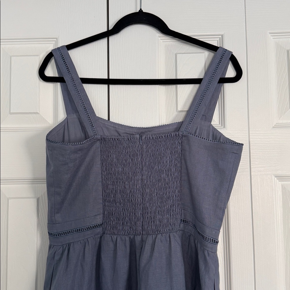 Everett Linen Dress (Petite) Sz 12 - Picture 8 of 9